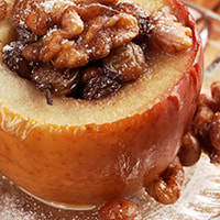 photo of completed Baked Apples with Pecans & Rolled Oats recipe