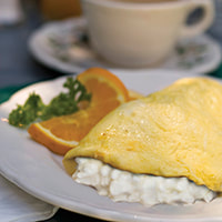 photo of a Cottage Cheese Omelet