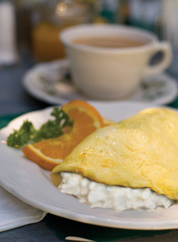 photo of completed Cottage Cheese Omelet recipe