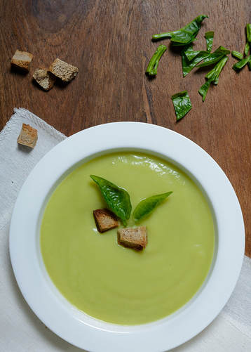 photo of finished Creamy Chilled Avocado Soup recipe